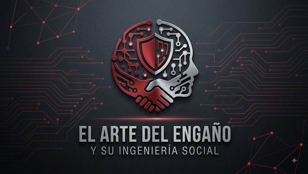 Logo de la ponencia El Arte del Engaño y su Ingeniería Social